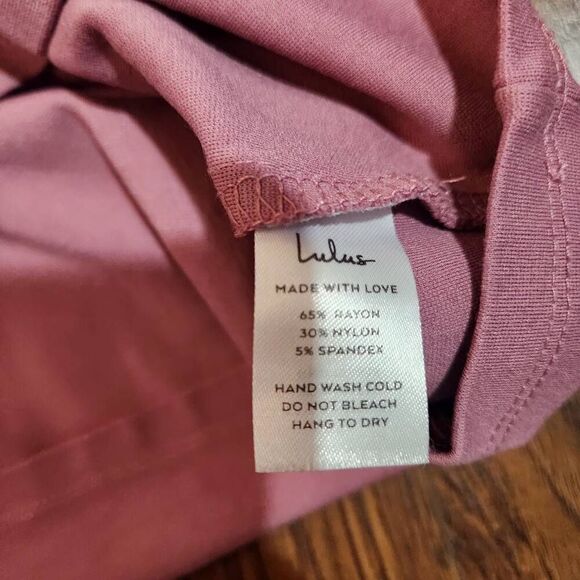 Lulu's Mauve bodycon dress - Picture 4 of 4